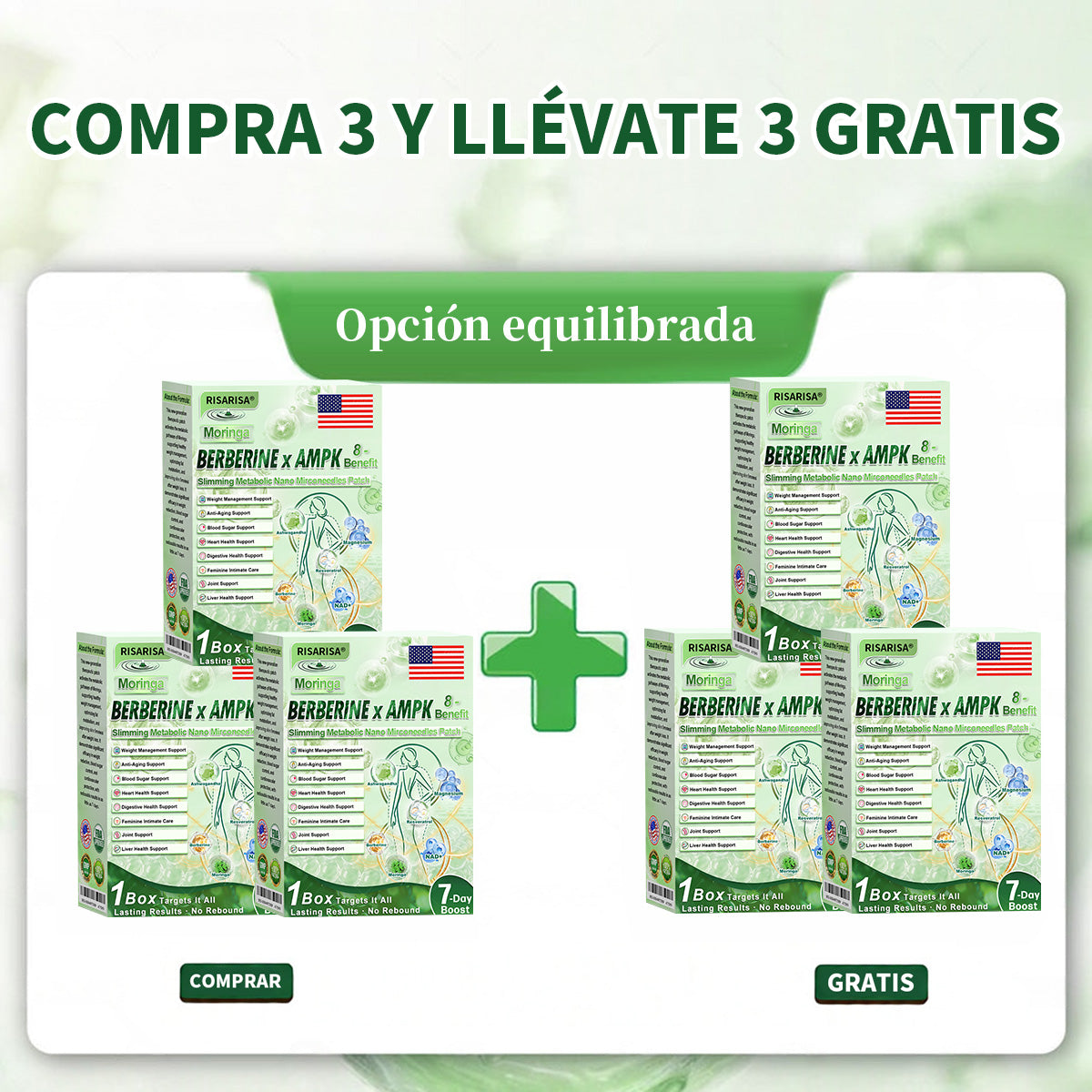 ✅ RISARISA® 𝐌𝐨𝐫𝐢𝐧𝐠𝐚 × 𝐁𝐞𝐫𝐛𝐞𝐫𝐢𝐧𝐚 × 𝐀𝐌𝐏𝐊 𝐏𝐚𝐫𝐜𝐡𝐞 𝐍𝐚𝐧𝐨 𝐝𝐞 𝐌𝐢𝐜𝐫𝐨𝐚𝐠𝐮𝐣𝐚𝐬 𝐀𝐝𝐞𝐥𝐠𝐚𝐳𝐚𝐧𝐭𝐞 𝐲 𝐌𝐞𝐭𝐚𝐛𝐨́𝐥𝐢𝐜𝐨 🇺🇸 (𝐒𝐨𝐥𝐨 𝐮𝐧𝐚 𝐯𝐞𝐳 𝐚𝐥 𝐝𝐢́𝐚, 𝐜𝐚𝐦𝐛𝐢𝐨𝐬 𝐯𝐢𝐬𝐢𝐛𝐥𝐞𝐬 𝐞𝐧 𝟕 𝐝𝐢́𝐚𝐬) ✅ 𝐏𝐚𝐫𝐚 𝐨𝐛𝐞𝐬𝐢𝐝𝐚𝐝, 𝐟𝐥𝐚𝐜𝐢𝐝𝐞𝐳 𝐝𝐞 𝐥𝐚 𝐩𝐢𝐞𝐥, 𝐝𝐢𝐚𝐛𝐞𝐭𝐞𝐬, 𝐚𝐩𝐧𝐞𝐚 𝐝𝐞𝐥 𝐬𝐮𝐞𝐧̃𝐨, 𝐩𝐫𝐨𝐛𝐥𝐞𝐦𝐚𝐬 𝐚𝐫𝐭𝐢𝐜𝐮𝐥𝐚𝐫𝐞𝐬 𝐲 𝐦𝐚́𝐬 ⭐ 💎