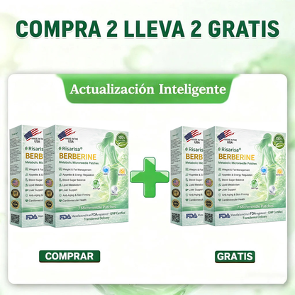 ⏳ Oferta por tiempo limitado | Risarisa® BERBERINE ❤️ Solución de Parche Nano Un enfoque integral, sin dolor ni agotamiento, para apoyar obesidad, hígado graso, presión alta, inflamación y dolor articular, todo en un solo protocolo✨