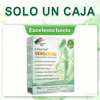 ⏳ Oferta por tiempo limitado | Risarisa® BERBERINE ❤️ Solución de Parche Nano Un enfoque integral, sin dolor ni agotamiento, para apoyar obesidad, hígado graso, presión alta, inflamación y dolor articular, todo en un solo protocolo.🎐🔔