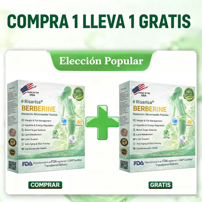 ⏳ Oferta por tiempo limitado | Risarisa® BERBERINE ❤️ Solución de Parche Nano Un enfoque integral, sin dolor ni agotamiento, para apoyar obesidad, hígado graso, presión alta, inflamación y dolor articular, todo en un solo protocolo✨